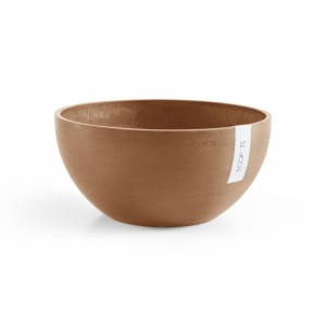 Round bowl pot Brussels 25 Terracotta