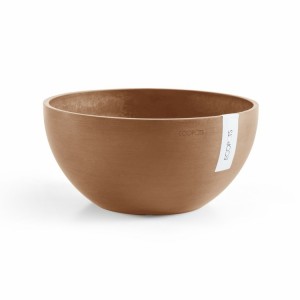 Round bowl pot Brussels 30 Terracotta