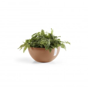 Round bowl pot Brussels 30 Terracotta