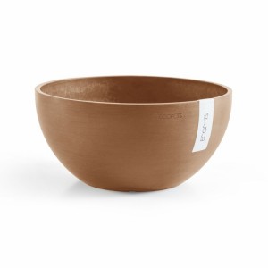 Round bowl pot Brussels 35 Terracotta