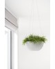 Hanging bowl Brussels 27 White Grey Hanging pot brussels Hanging bowl Brussels 27 White Grey Hanging pot brussels