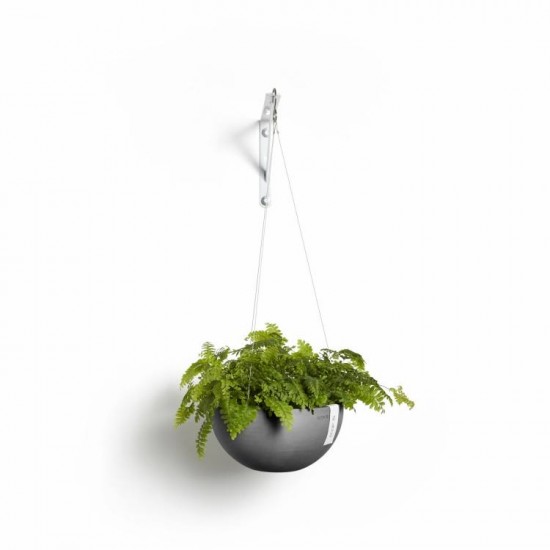 Hanging bowl Brussels 33 Grey Hanging pot brussels