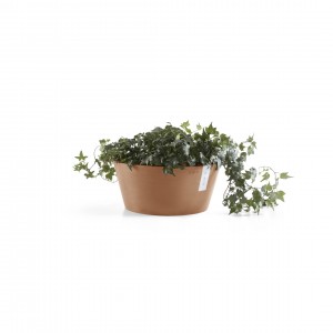 Frankfurt round pot 40 Terracotta
