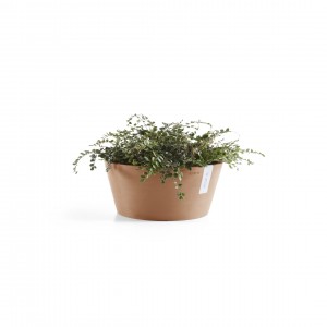 Frankfurt round pot 50 Terracotta