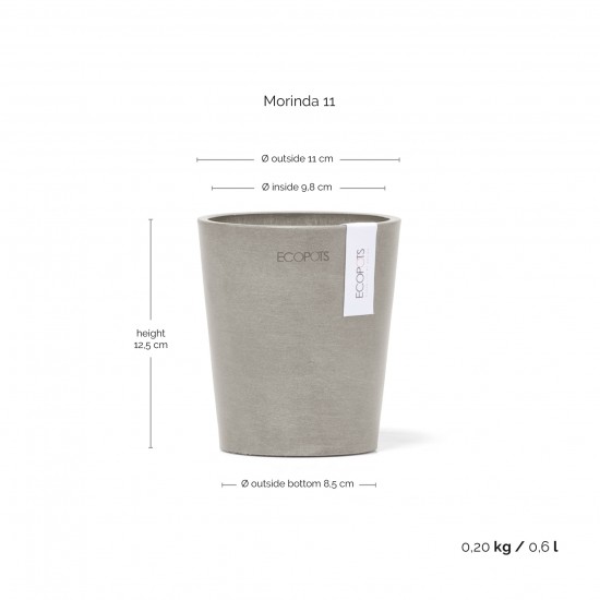 Morinda orchid pot 11 Taupe Morinda orchid pot Morinda orchid pot 11 Taupe Morinda orchid pot