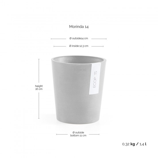 Morinda orchid pot 14 Blue Grey Morinda orchid pot Morinda orchid pot 14 Blue Grey Morinda orchid pot