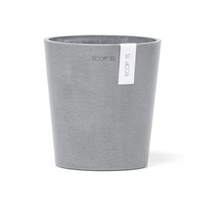 Morinda orchid pot 14 Blue Grey