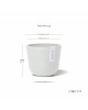 Γλαστράκι Oslo Mini 11 Pure White Μικρές γλάστρες Γλαστράκι Oslo Mini 11 Pure White Μικρές γλάστρες