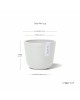 Oslo Mini small pot 11 Pure White Small pots