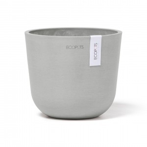 Oslo Mini small pot 16 White Grey