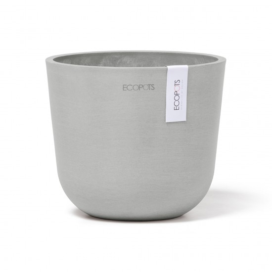 Oslo Mini small pot 16 White Grey Small pots