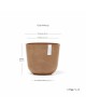 Oslo Mini small pot 19 Terracotta Small pots