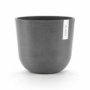 Oslo round pot 25 Grey