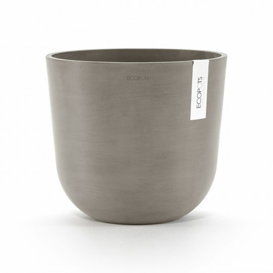 Oslo round pot 25 Taupe Oslo pot 