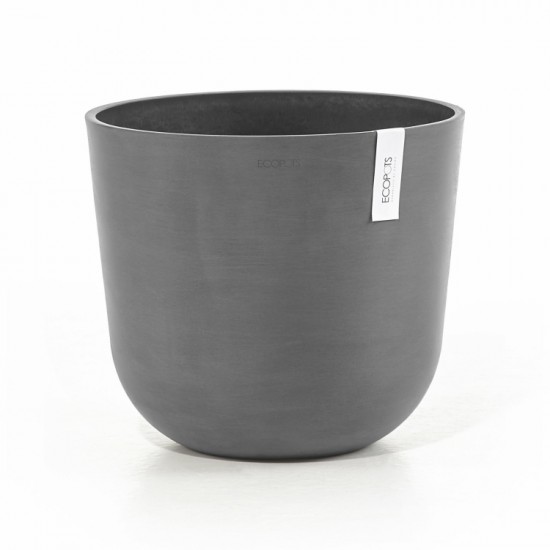 Oslo round pot 35 Grey Oslo pot 