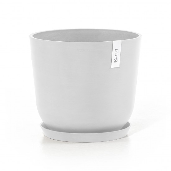 Oslo round pot 35 Pure White Oslo pot Oslo round pot 35 Pure White Oslo pot