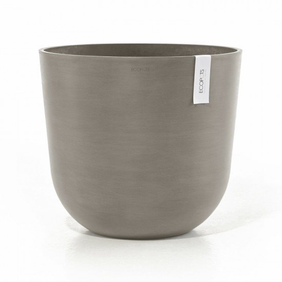 Oslo round pot 45 Taupe Oslo pot 