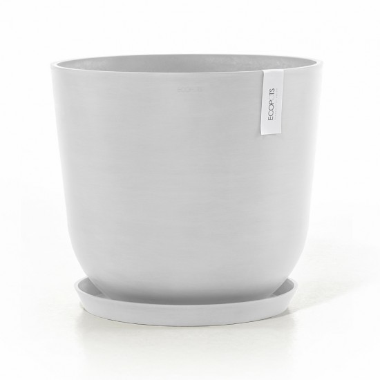 Oslo round pot 45 Pure White Oslo pot 