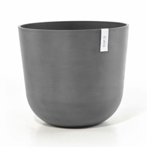 Oslo round pot 55 Grey