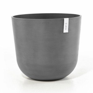 Γλάστρα στρογγυλή Oslo 55 Grey