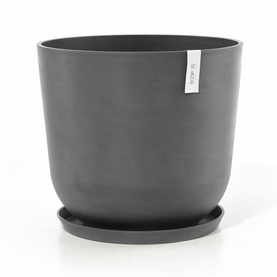 Oslo round pot 55 Grey Oslo pot 