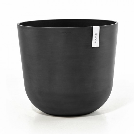 Oslo round pot 55 Dark Grey Oslo pot 