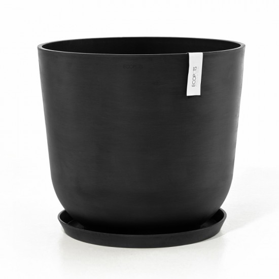Oslo round pot 55 Dark Grey Oslo pot 