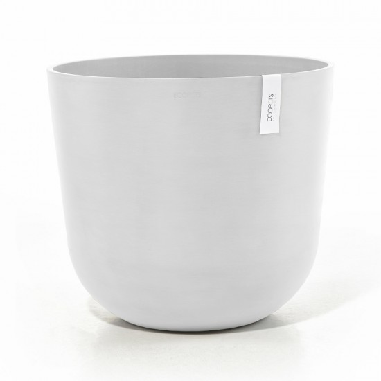 Γλάστρα στρογγυλή Oslo 55 Pure White Γλάστρα oslo Γλάστρα στρογγυλή Oslo 55 Pure White Γλάστρα oslo