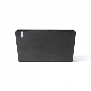 Big planter Paris Wheels 100 Dark Grey