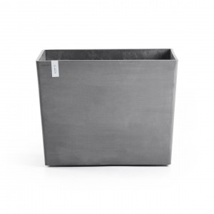 Big planter Paris Wheels 85 Grey