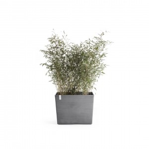 Big planter Paris Wheels 85 Grey
