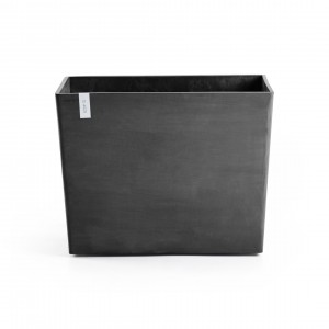 Big planter Paris Wheels 85 Dark Grey