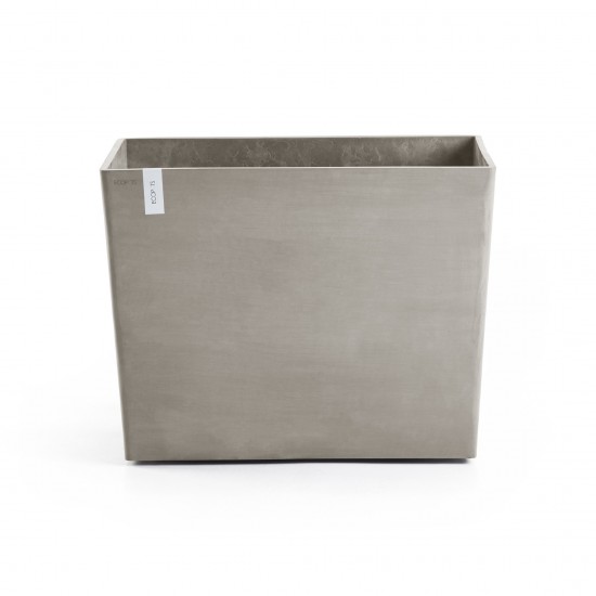 Big planter Paris Wheels 85 Taupe Rectangular paris wheels Big planter Paris Wheels 85 Taupe Rectangular paris wheels