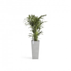 Rotterdam High pot  70 White Grey