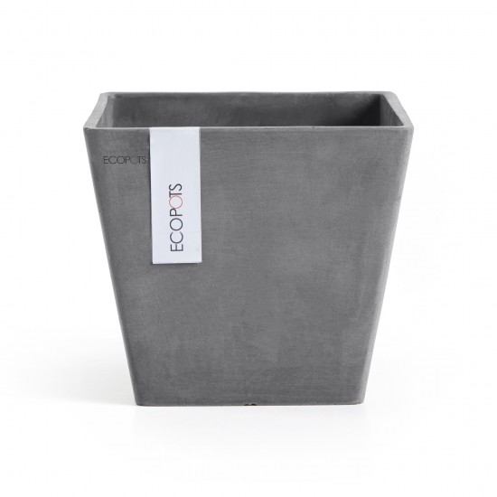 Rotterdam square pot 20 Grey Rotterdam pot Rotterdam square pot 20 Grey Rotterdam pot