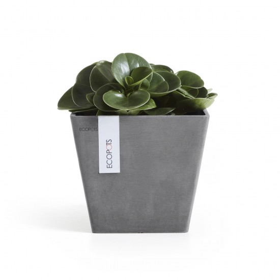 Rotterdam square pot 20 Grey Rotterdam pot Rotterdam square pot 20 Grey Rotterdam pot