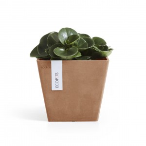 Rotterdam square pot 20 Terracotta