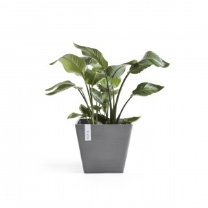 Rotterdam square pot 30 Grey