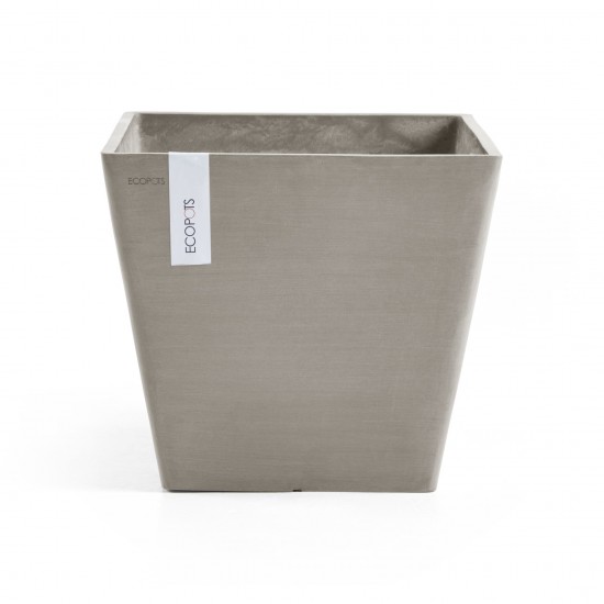 Rotterdam square pot 40 Taupe Rotterdam pot Rotterdam square pot 40 Taupe Rotterdam pot