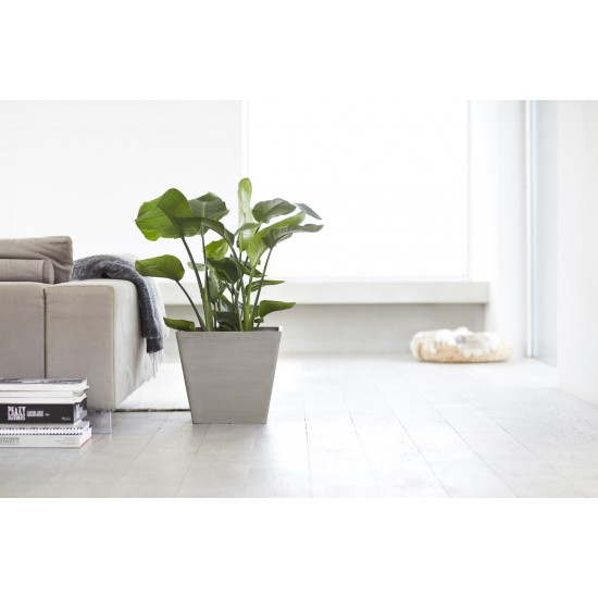 Rotterdam square pot 40 Taupe Rotterdam pot Rotterdam square pot 40 Taupe Rotterdam pot