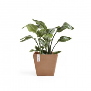 Rotterdam square pot 40 Terracotta