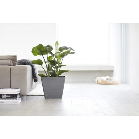 Rotterdam square pot 50 Grey Rotterdam pot Rotterdam square pot 50 Grey Rotterdam pot