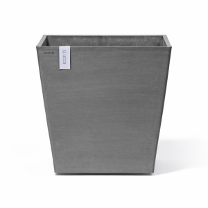 Rotterdam Wheels square pot 50 Grey