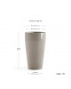 Sankara High pot 75 Taupe Sankara pot Sankara High pot 75 Taupe Sankara pot