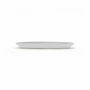 Saucer oval 43 Pure White