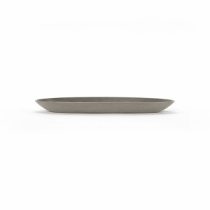 Saucer oval 43 Taupe