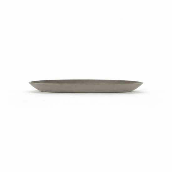 Saucer oval 43 Taupe Oval saucers Saucer oval 43 Taupe Oval saucers