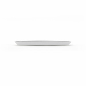 Saucer oval 56 Pure White