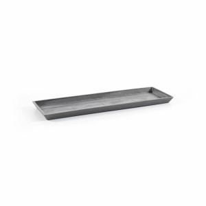 Saucer rectangular 55 Grey