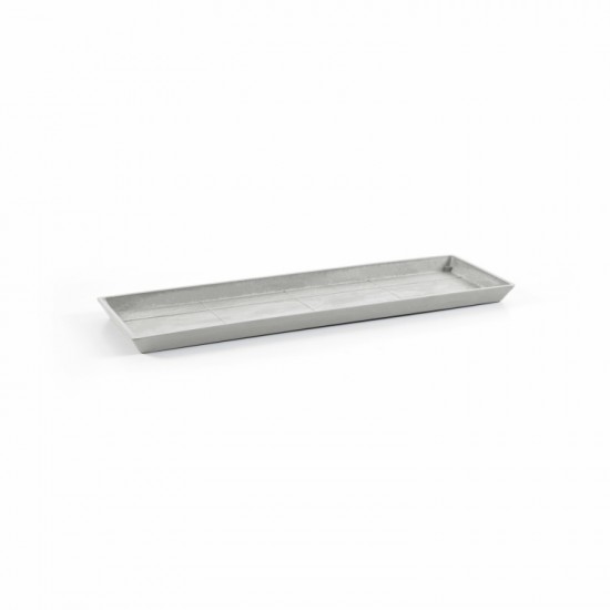 Saucer rectangular 55 White Grey Rectangular saucers 